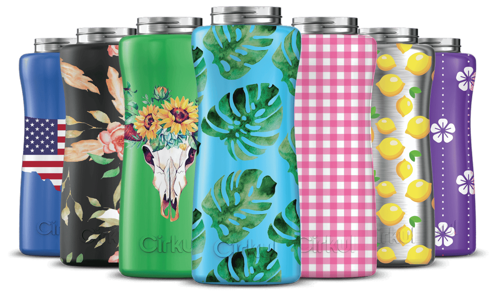 Custom 32oz. Stainless Steel Bottle & Comfort Grip Lid