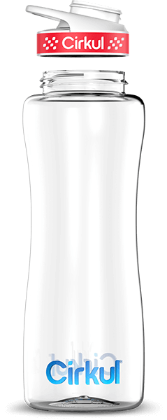 Custom 32oz. Plastic Bottle & Comfort Grip Lid - Image 3