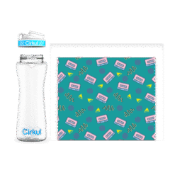 Custom 22oz. Plastic Bottle & Comfort Grip Lid