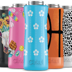 Custom 42oz. Stainless Steel Bottle & Comfort Grip Lid