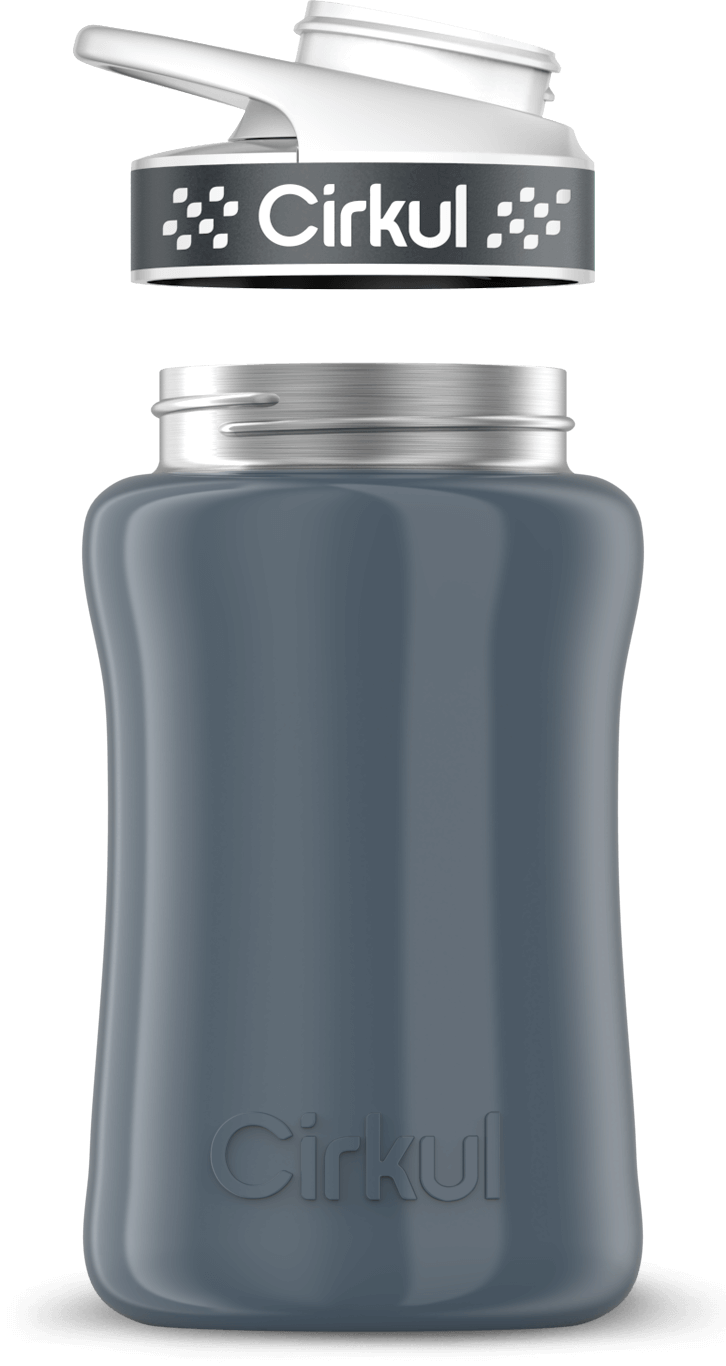 Custom 12oz. Stainless Steel Bottle & Comfort Grip Lid - Image 4