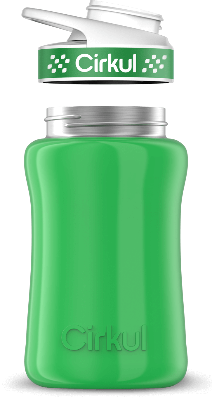 Custom 12oz. Stainless Steel Bottle & Comfort Grip Lid - Image 6