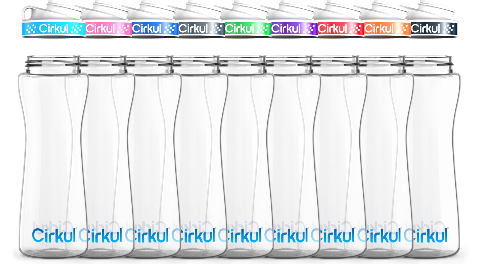 Custom 22oz. Plastic Bottle & Comfort Grip Lid - Image 2