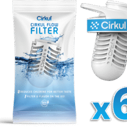 Cirkul Flow Filter (6-Pack) & New Comfort Grip Lid