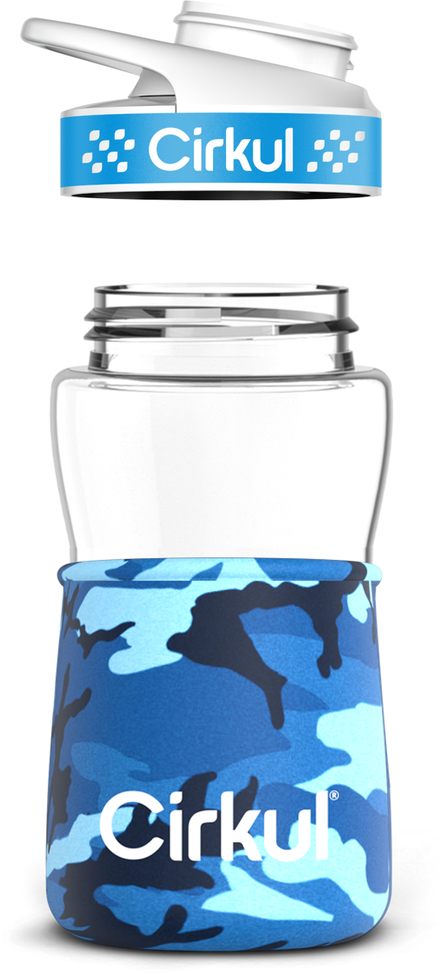 Add-on: 12oz. Plastic Bottle & Comfort Grip Lid + 12oz. Chill Sleeve - Image 5