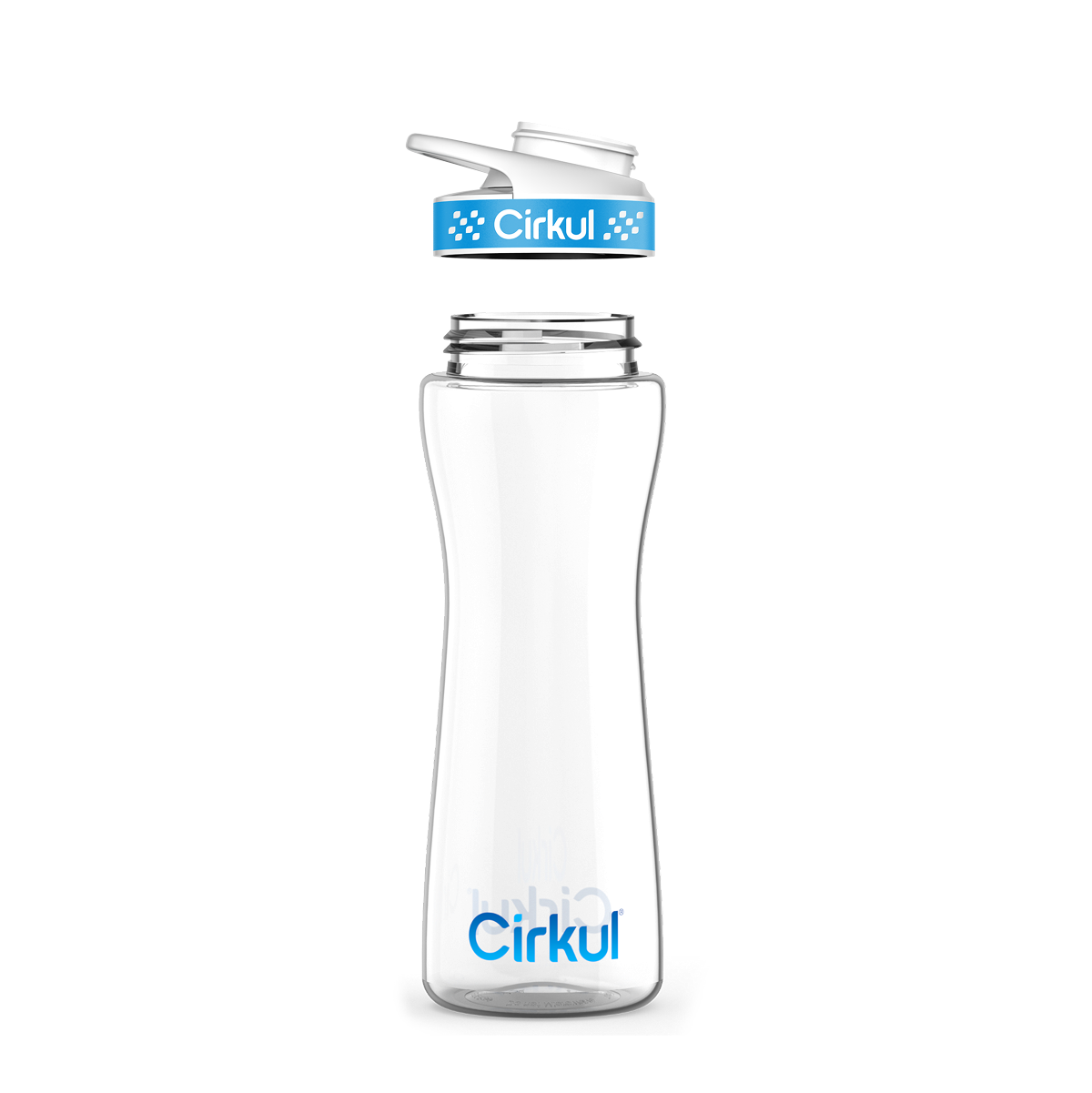 22oz. Plastic Bottle & Comfort Grip Lid - Image 3