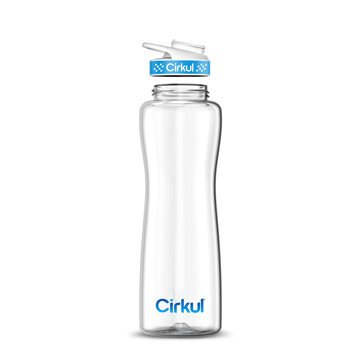 42oz. Plastic Bottle & Comfort Grip Lid - Image 3