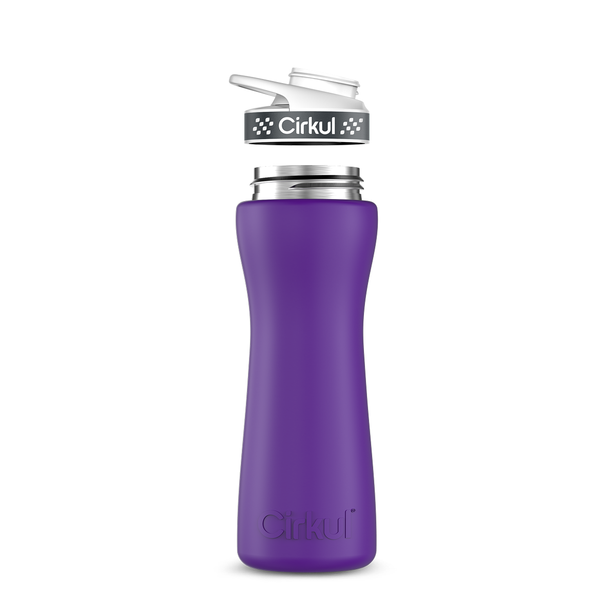 22oz. Stainless Steel Bottle & Comfort Grip Lid - Image 5