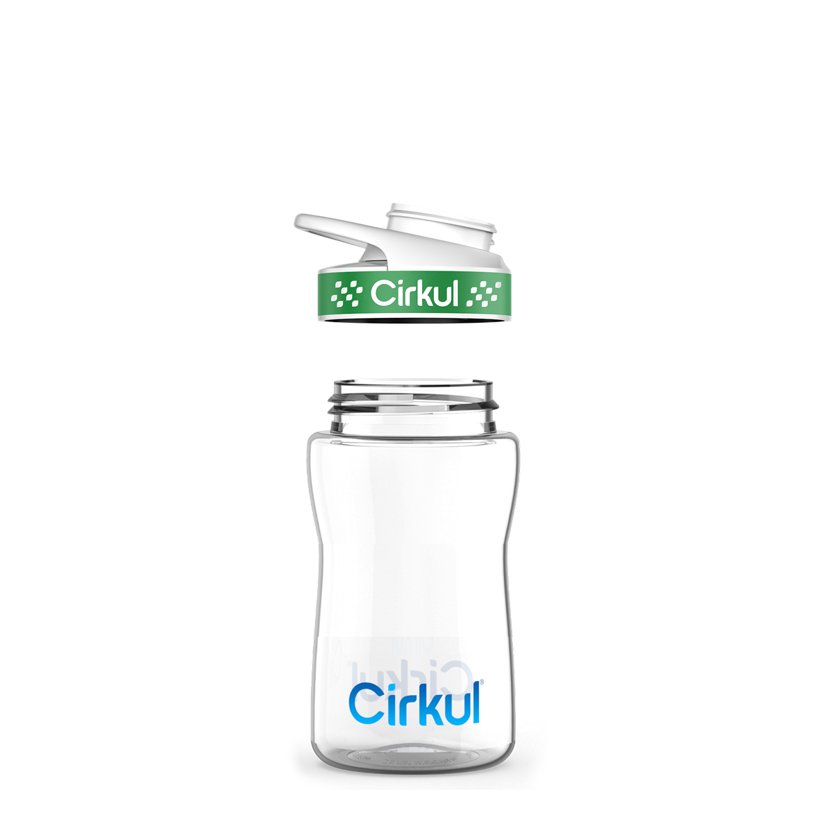 12oz. Plastic Bottle & Comfort Grip Lid - Image 5