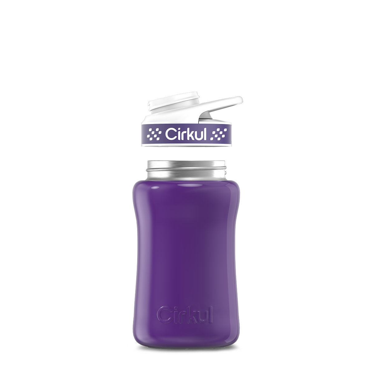 12oz. Stainless Steel Bottle & Comfort Grip Lid - Image 55