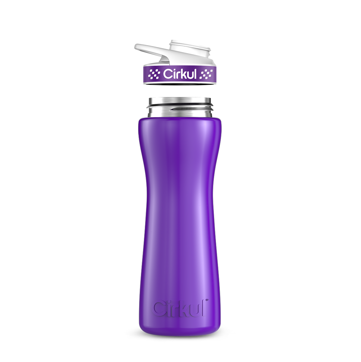 22oz. Stainless Steel Bottle & Comfort Grip Lid - Image 10