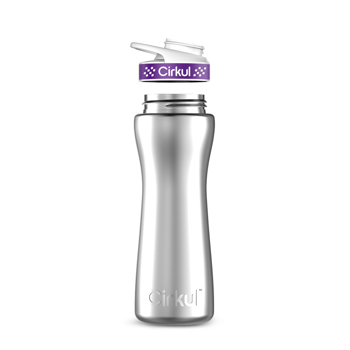 22oz. Stainless Steel Bottle & Comfort Grip Lid - Image 14