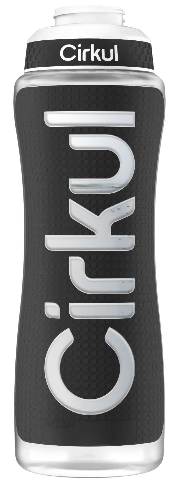 32oz. Grip Squeeze Plastic Bottle & Sport Lid - Image 2