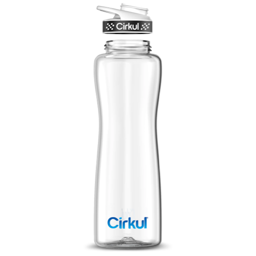 42oz. Plastic Bottle & Comfort Grip Lid - Image 3