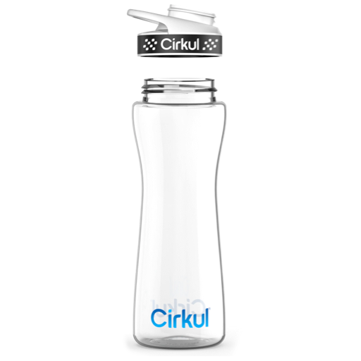22oz. Plastic Bottle & Comfort Grip Lid - Image 2
