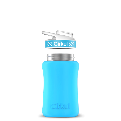 12oz. Stainless Steel Bottle & Comfort Grip Lid - Image 4