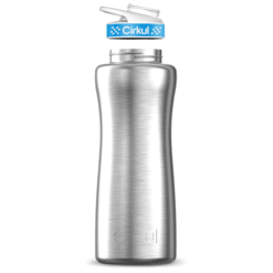 Alternative view of 32oz. Stainless Steel Bottle & Comfort Grip Lid