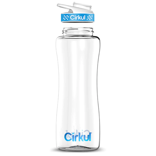 32oz. Plastic Bottle & Comfort Grip Lid - Image 3