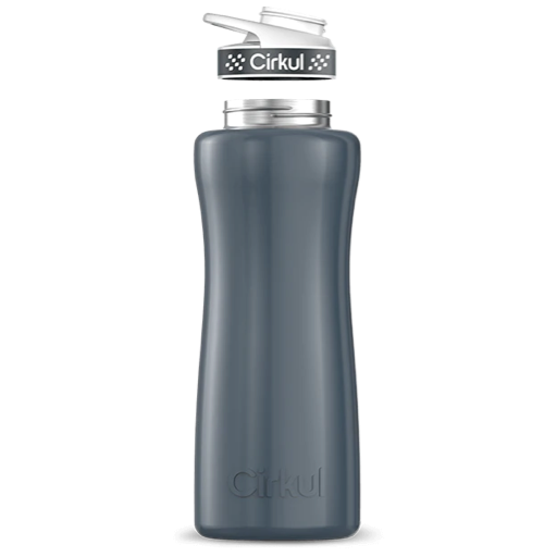 32oz. Stainless Steel Bottle & Comfort Grip Lid - Image 4