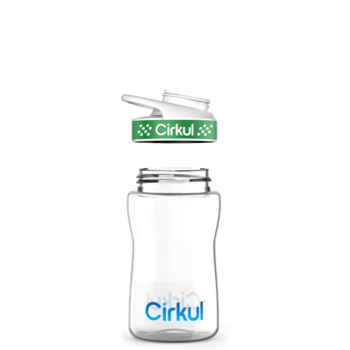 12oz. Plastic Bottle & Comfort Grip Lid - Image 5