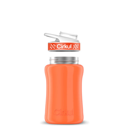 12oz. Stainless Steel Bottle & Comfort Grip Lid - Image 10