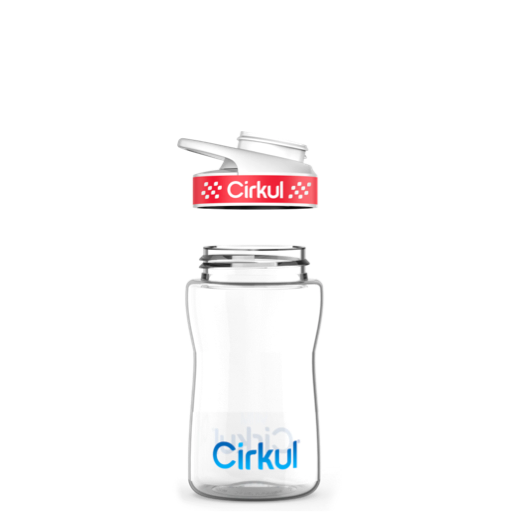 12oz. Plastic Bottle & Comfort Grip Lid - Image 10