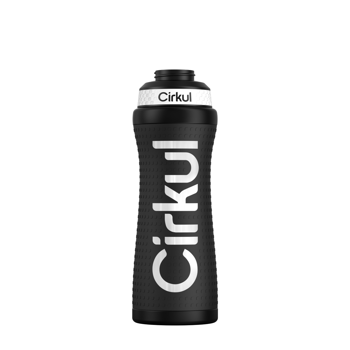 22oz. Grip Stainless Steel Bottle & Sport Lid - Image 2