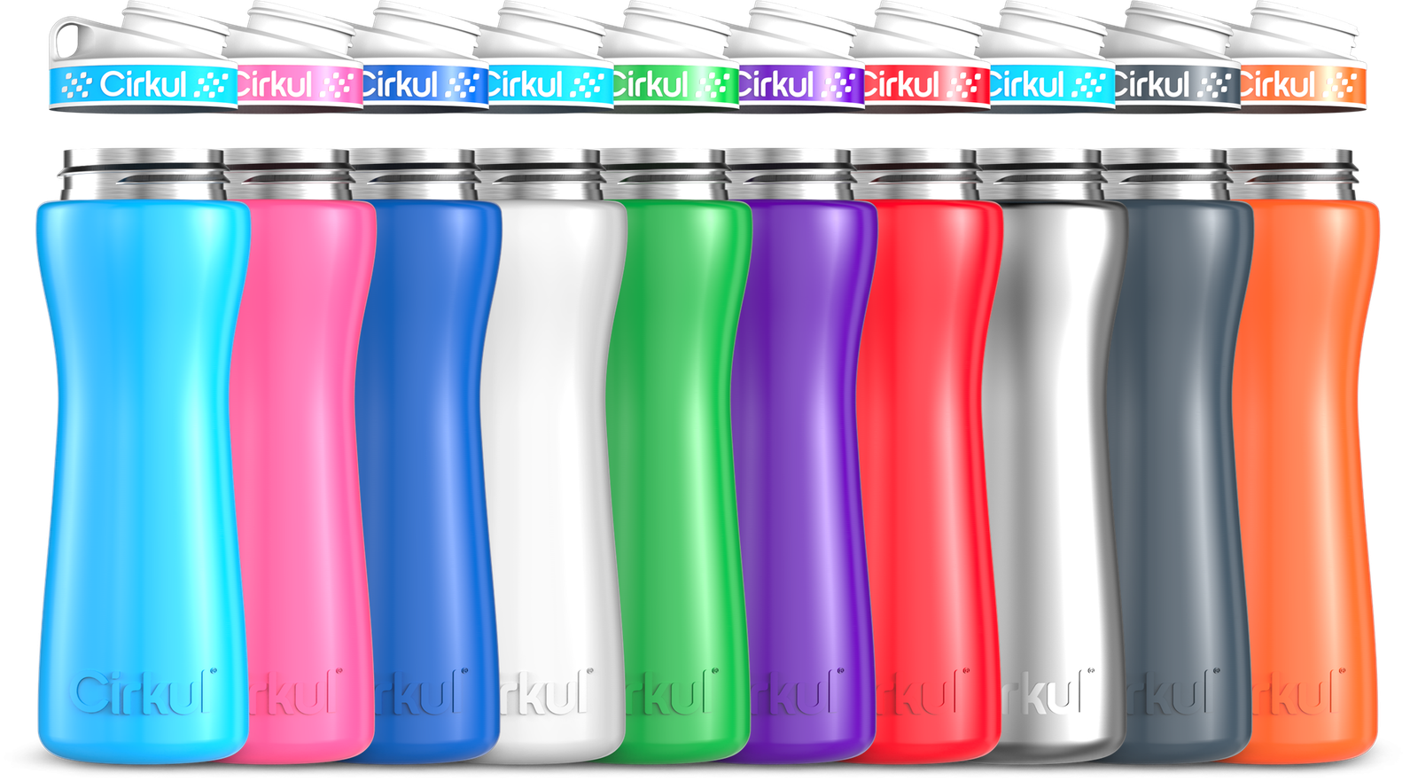 Add-on: 22oz. Stainless Steel Bottle & Comfort Grip Lid