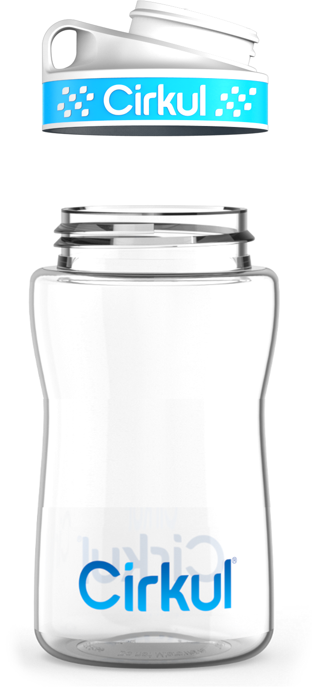 Custom 12oz. Plastic Bottle & Comfort Grip Lid - Image 10