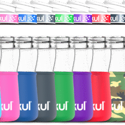 12oz. Plastic Bottle & Comfort Grip Lid + 12oz. Chill Sleeve