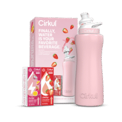 32oz. Blush Pink Stainless Steel Bottle Starter Kit