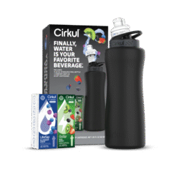 32oz. Matte Black Stainless Steel Bottle Starter Kit