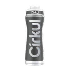 Limited Edition: 22oz. Gray Grip Squeeze Plastic Bottle with Sport Lid